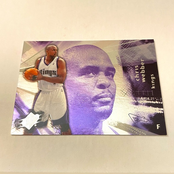 2004 CHRIS WEBBER SPX Upper Deck Sacramento Kings Foil Basketball Card #74 - Picture 1 of 3